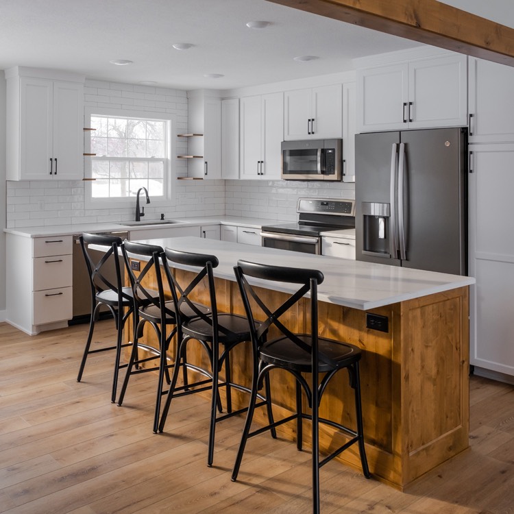 A home redesign from Studio A in Fargo, ND.