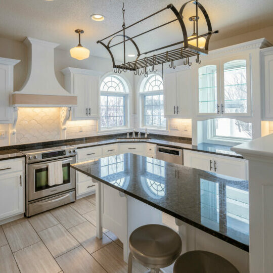 kitchen with interior design